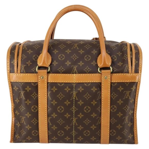 LOUIS VUITTON Monogram Sac Shan 40 Pet Carry Vintage M42024 LV Auth 141779 - Picture 3 of 16